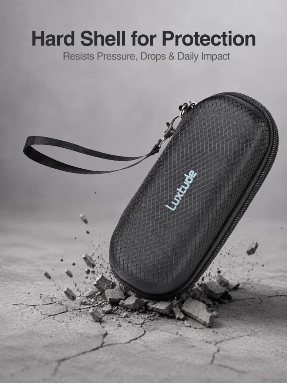 Double Eyeglass Case & Sunglass Organizer - Travel-Friendly, Durable Design